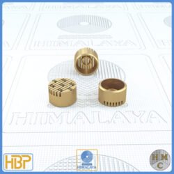 1/2 Inch Taper Slotted Brass Core Vents