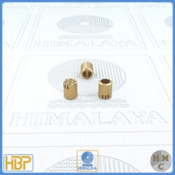 1/4 Inch Taper Slotted Brass Core Vents