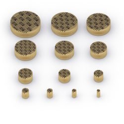 Parallel Slotted Brass Core Vents