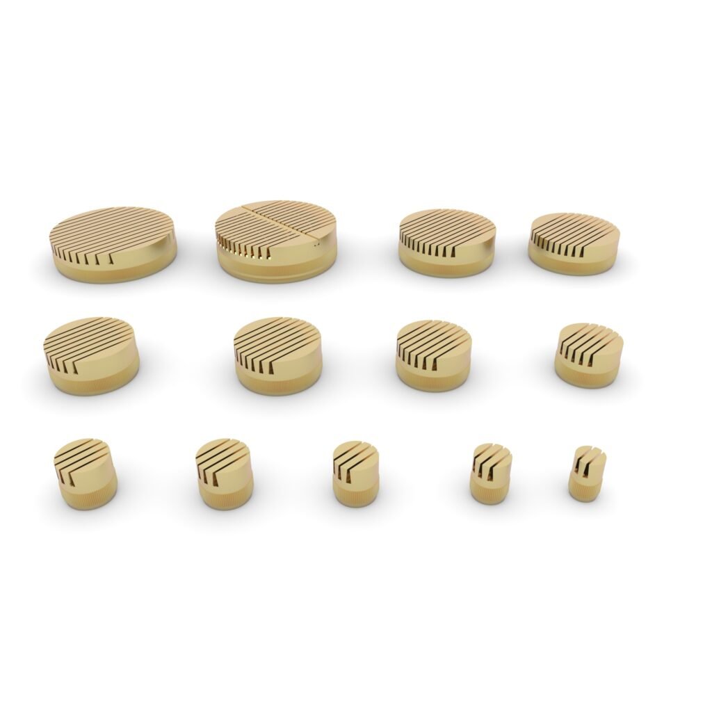 Taper Slotted Brass Corevent