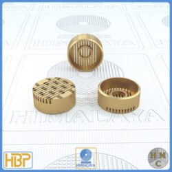 3/4 Inch Taper Slotted Brass Core Vents