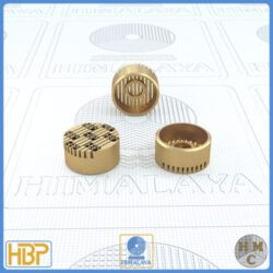 5/8 Inch Taper Slotted Brass Core Vents